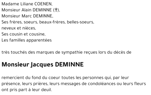 Jacques DEMINNE