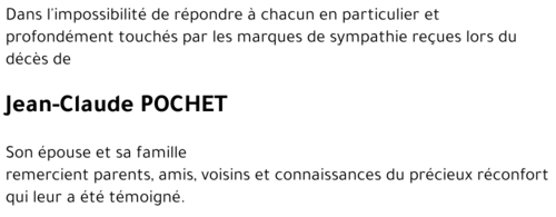 Jean-Claude POCHET