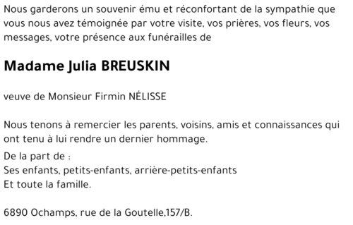 Julia BREUSKIN