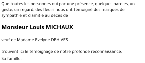 Louis MICHAUX