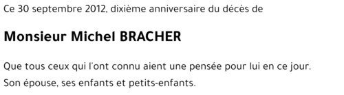 Michel BRACHER