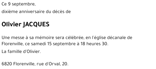 Olivier JACQUES
