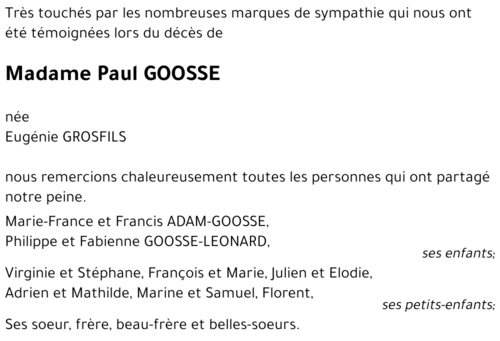 Paul GOOSSE