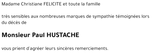 Paul HUSTACHE