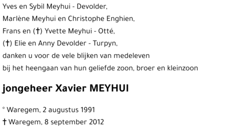 Xavier MEYHUI