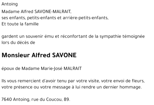 Alfred SAVONE