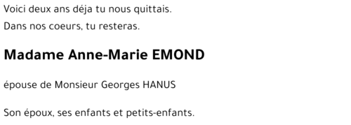 Anne-Marie EMOND