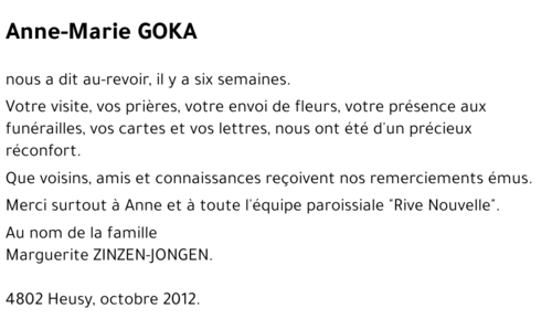 Anne-Marie GOKA
