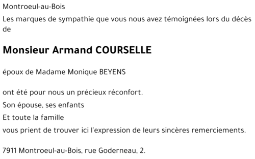 Armand COURSELLE