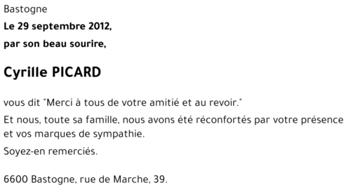 Cyrille PICARD