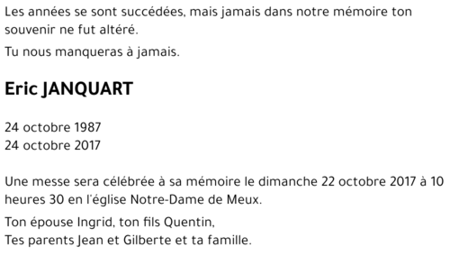Eric JANQUART