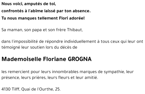 Floriane GROGNA