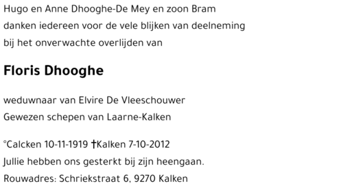 Florid Dhooghe
