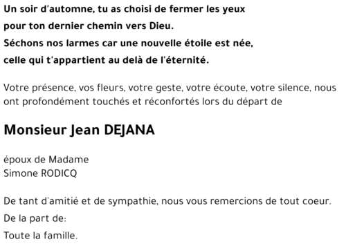 Jean DEJANA