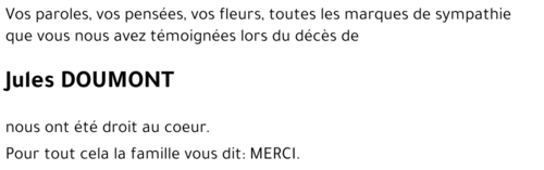 Jules DOUMONT