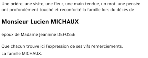 Lucien MICHAUX