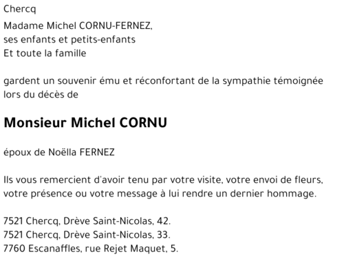 Michel CORNU