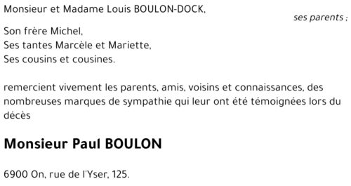 Paul BOULON