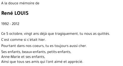 René LOUIS