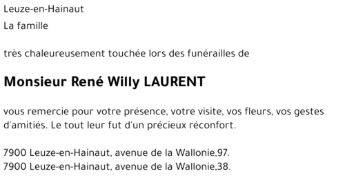 René Willy Laurent