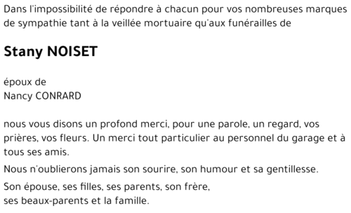 Stany NOISET