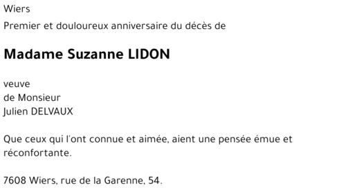 Suzanne LIDON