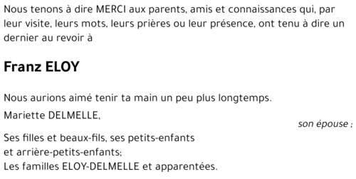 Franz ELOY