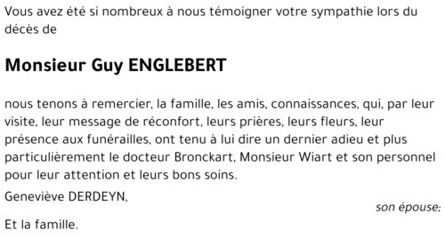 Guy ENGLEBERT