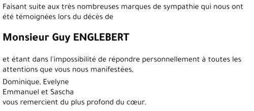 Guy ENGLEBERT