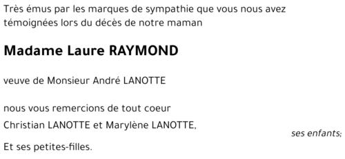 Laure RAYMOND