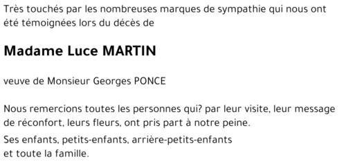 Luce MARTIN