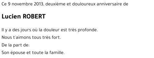 Lucien ROBERT