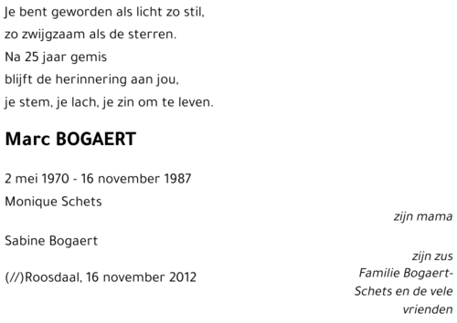 Marc BOGAERT