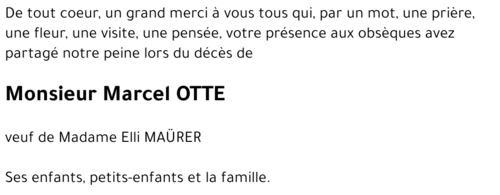 Marcel OTTE