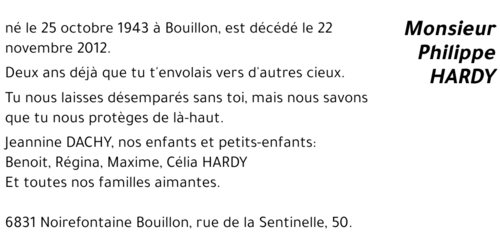 Philippe HARDY