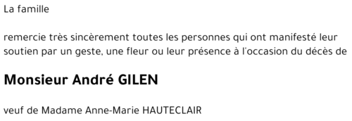 André GILEN
