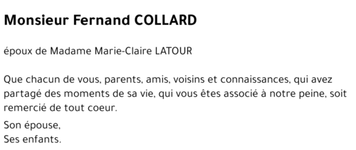 Fernand COLLARD