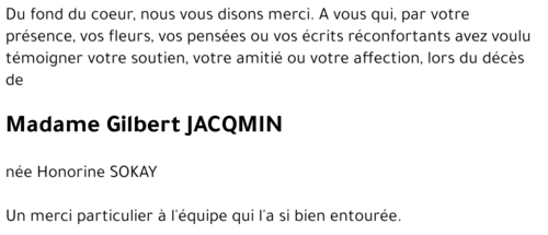 Gilbert JACQMIN