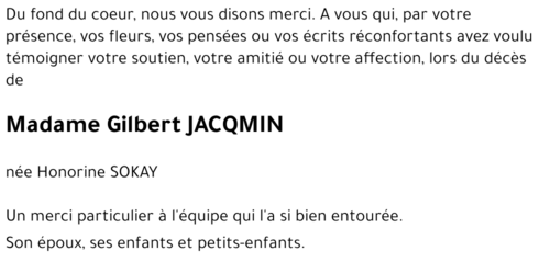 Gilbert JACQMIN