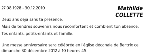 Mathilde COLLETTE