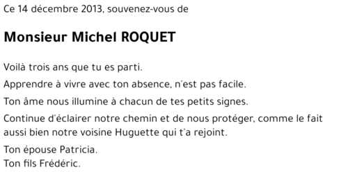 Michel ROQUET