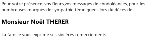 Noël THERER