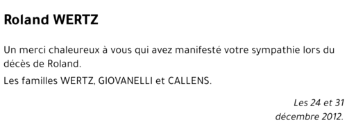 Roland WERTZ