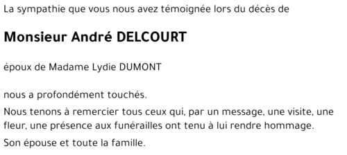André DELCOURT