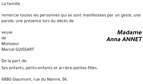 Anna Annet