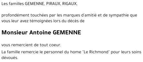 Antoine GEMENNE