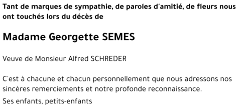 Georgette SEMES