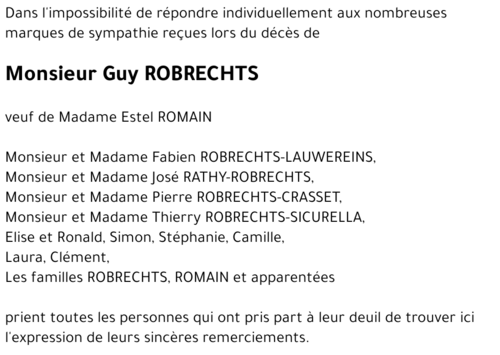 Guy ROBRECHTS