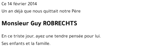 Guy ROBRECHTS