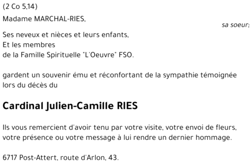 Julien-Camille RIES